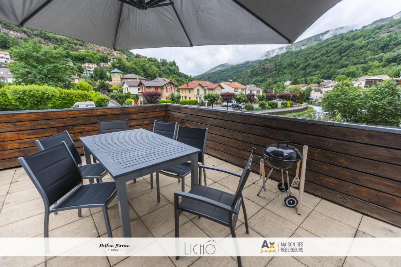 Апартаменты La Terrasse Bleue Акс-ле-Терм Экстерьер фото